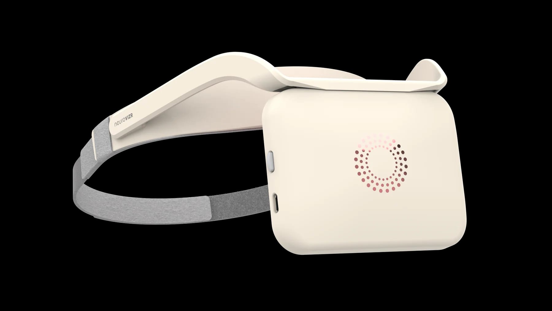 neuroVIZR ROUGE mit Headband, seitlich